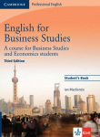English for Business Studies C1, 3rd edition: A course for Business Studies and Economics Students. Student's Book