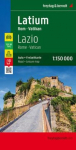 Latium - Rom - Vatikan 1 : 150 000: Top 10 Tips / Digitaler Index / Cityplan / Auto - Freizeitkarte