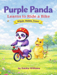 Purple Panda Learns to Ride a Bike