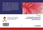 Periodontally associated complications & Failures of dental Implants
