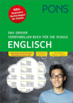 PONS Das gro&szlig;e Verbtabellen-Buch f&uuml;r die Schule Englisch