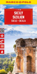 MARCO POLO Reisekarte Italien 14 Sizilien 1:225.000: Stra&szlig;enkarte und Autokarte mit sehenswerten Strecken, Highlights und digitaler Erweiterung