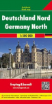Deutschland Nord, Autokarte 1:500.000: Touristische Informationen. Mit Ortsverzeichnis. Stra&szlig;enentfernungen