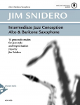 Intermediate Jazz Conception Alto & Baritone Saxophone: 15 great solo etudes for jazz style and improvisation. Alt- und Bariton-Saxophon. Lehrbuch.