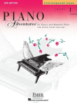 Piano Adventures: Performance Book - Level 1, 2nd Edition Beginner Piano Songbook for Kids and Students Piano Sheet Music with 24 Pieces in Varied Styles Faber Piano Book for Practice
