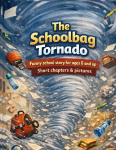 The Schoolbag Tornado: Funny school story for ages 8 and up | Short chapters & pictures