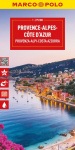 Provence Alps Cote DAzur Marco Polo Map: Stra&szlig;enkarte und Autokarte mit sehenswerten Strecken, Highlights und digitaler Erweiterung