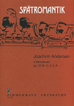 4 Miniaturen: op. 55 Nr. 2, 4, 5, 8. Fl&ouml;te und Klavier.