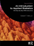 An Introduction to Applied Statistics: With Step-By-Step SPSS Instructions