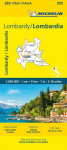 Michelin Lombardei: Stra&szlig;en- und Tourismuskarte 1:200.000