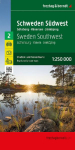 freytag & berndt Stra&szlig;enkarte Schweden S&uuml;dwest 1:250.000: Stra&szlig;en- und Freizeitkarte G&ouml;teborg - V&auml;nersee - Karlstad, Camping- und Stellpl&auml;tze, Blatt 2