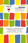 mindmemo Vokabel Sticker - Grundwortschatz Deutsch (DaF) / Englisch - 280 Vokabel Aufkleber - Zusammenfassung: Lernen ganz einfach - 3D Lernhilfe