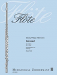 Konzert f&uuml;r 4 Fl&ouml;ten. F-Dur: (original D-Dur f&uuml;r 4 Violinen)