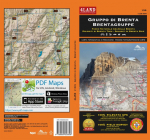 Gruppo di Brenta - Brentagruppe 1 : 25 000: Dolomiti di Brenta Trek - Dolomiti di Brenta Bike