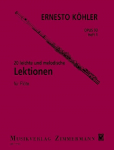 20 leichte und melodische Lektionen: in fortschreitender Schwierigkeit. Heft 1. op. 93. Fl&ouml;te.