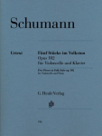 Schumann, Robert - F&uuml;nf St&uuml;cke im Volkston op. 102 f&uuml;r Violoncello und Klavier: Instrumentation: Violoncello and Piano