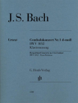 Cembalokonzert Nr. 1 d-moll BWV 1052: Instrumentation: 2 Pianos, 4-hands, Piano Concertos