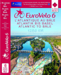 EuroVelo 6 (Atlantic - Basel) 1:100 000: Cycle Map Set (6 Maps) 1:100 000 / de lAtlantique au Rhin &agrave; V&eacute;lo / vom Atlantik bis zum Rhein per Rad / from Atlantic to Rhine River by Bike