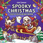 Spooky Christmas: A Cute Colouring Book for Adults and Teens Filled With Cosy Halloween, Christmas and Autumn Scenes for Mindfulness. Now With New Paper