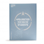 CSB Apologetics Study Bible for Students, Hardcover: Black Letter, Teens, Study Notes and Commentary, Ribbon Marker, Sewn Binding, Easy-To-Read Bible Serif Type