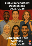 Einb&uuml;rgerungstest Deutschland 2025/2026: Citizenship Test Germany 2025/2026