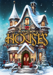Christmas Houses Coloring Book for Adults: Christmas Decoration Coloring Book for adults grayscale | Houses Coloring Book Christmas Grayscale | Christmas Coloring Book for Adults