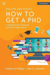 How to get a PhD: A Handbook for Students and Their Supervisors