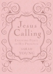 Jesus Calling, Pink Leathersoft, with Scripture References: Enjoying Peace in His Presence (A 365-Day Devotional)