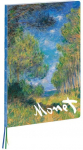 Teneues - A4 Notebook: Pine Tree Path by Claude Monet, Hardcover - 230 Dot-Grid Pages with Exposed Lay Flat Binding, Three Ribbon Markers: Large Format Hardcover A4 Style Notebook with Special Features