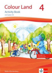 Colour Land. F&uuml;r den Beginn ab Klasse 1. Activity Book mit Audio-CD und Bildkarten 4. Schuljahr