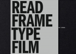 Read Frame Type Film: Or, Written on the Screen