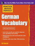 PMP GERMAN VOCABULARY 2E