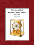 The Atmos Clock Repairer?s Bench Manual