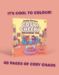 Aunty Donnas Cosy & Cheeky Colouring Fun: A surprisingly calm and cute colouring book