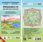 Eifelwandern 14 - Hohe Eifel (S&uuml;d), Vulkaneifel 1 : 25 000: Wanderkarte mit Radwegen, Blatt 35-557, 1 : 25 000, Barweiler, Boos, Daun, Kelberg, N&uuml;rburgring, Ulmen