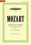 Missa C-Dur KV 317 Kr&ouml;nungs-Messe / URTEXT: Klavierauszug