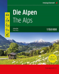 freytag & berndt Autoatlas Die Alpen 1:150.000: Stra&szlig;enatlas mit Spiralbindung