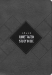 CSB Baker Illustrated Study Bible, Charcoal Leathertouch