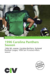 1996 Carolina Panthers Season: 1996 NFL season, Carolina Panthers, National Football League, 1996 San    Francisco 49ers season