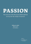 Passion: Journal of the European Philosophical Society for the Study of Emotion: Volume 2, Issues 1-2 (2024)