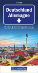 K&uuml;mmerly+Frey Strassenkarte Deutschland 1:750.000: Inkl. Transitpl&auml;ne, Ortsverzeichnis und Reiseinformationen