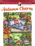 Creative Haven Autumn Charm Coloring Book