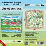 Oberes Donautal 1 : 25 000 Blatt 51-532: Wanderkarte mit Radwegen. Beuron, Fridingen a.d.D., Inzigkofen, Me&szlig;kirch, Sigmaringen, Stetten a.k.M. - Restaurants, Rundwanderwege, UTM - Gitter f&uuml;r GPS-Nutzer