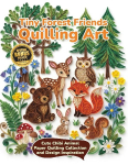Tiny Forest Friends Quilling Art: Cute Chibi Animal Paper Quilling Collection and Design Inspiration