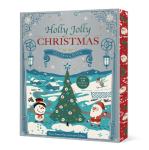Holly Jolly Christmas Coloring Book: Festive Scenes of Santa, Reindeer & Cheer - Over 150 Pages to Color