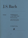 Konzert f&uuml;r Violine und Orchester a-moll BWV 1041: Instrumentation: Violin and Piano, Violin Concertos