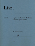 Liszt, Franz - Apr&egrave;s une Lecture du Dante - Fantasia quasi Sonata: Instrumentation: Piano solo