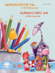 Normans erster Tag im Dinokindergarten (Deutsch-Englisch): Zweisprachiges Kinderbuch mit MP3-H&ouml;rbuch zum Herunterladen