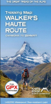 Trekking Map: Walkers Haute Route: Chamonix to Zermatt: The Great Treks of the Alps