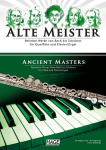 Alte Meister f&uuml;r Querfl&ouml;te und Klavier/Orgel: Beliebte Werke von Bach bis Schubert